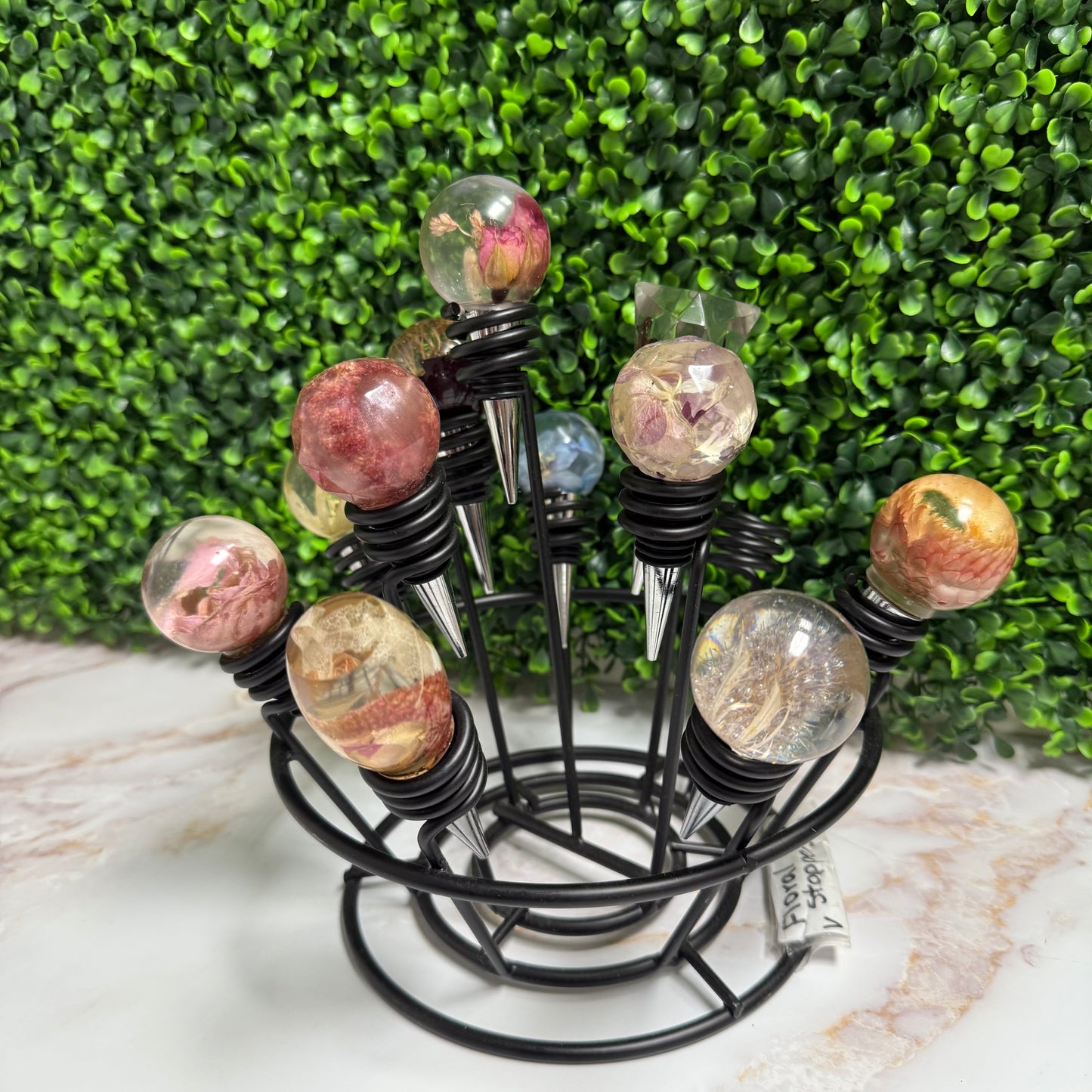 Preserved Flower Wine Stoppper