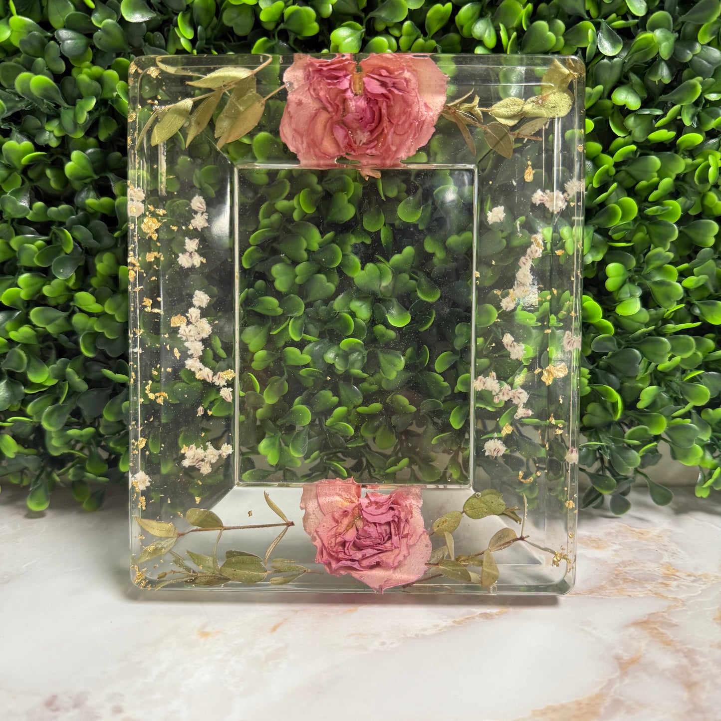 Preserved Flower Picture Frame
