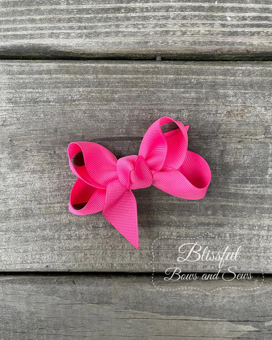 Baby Bow Hot Pink