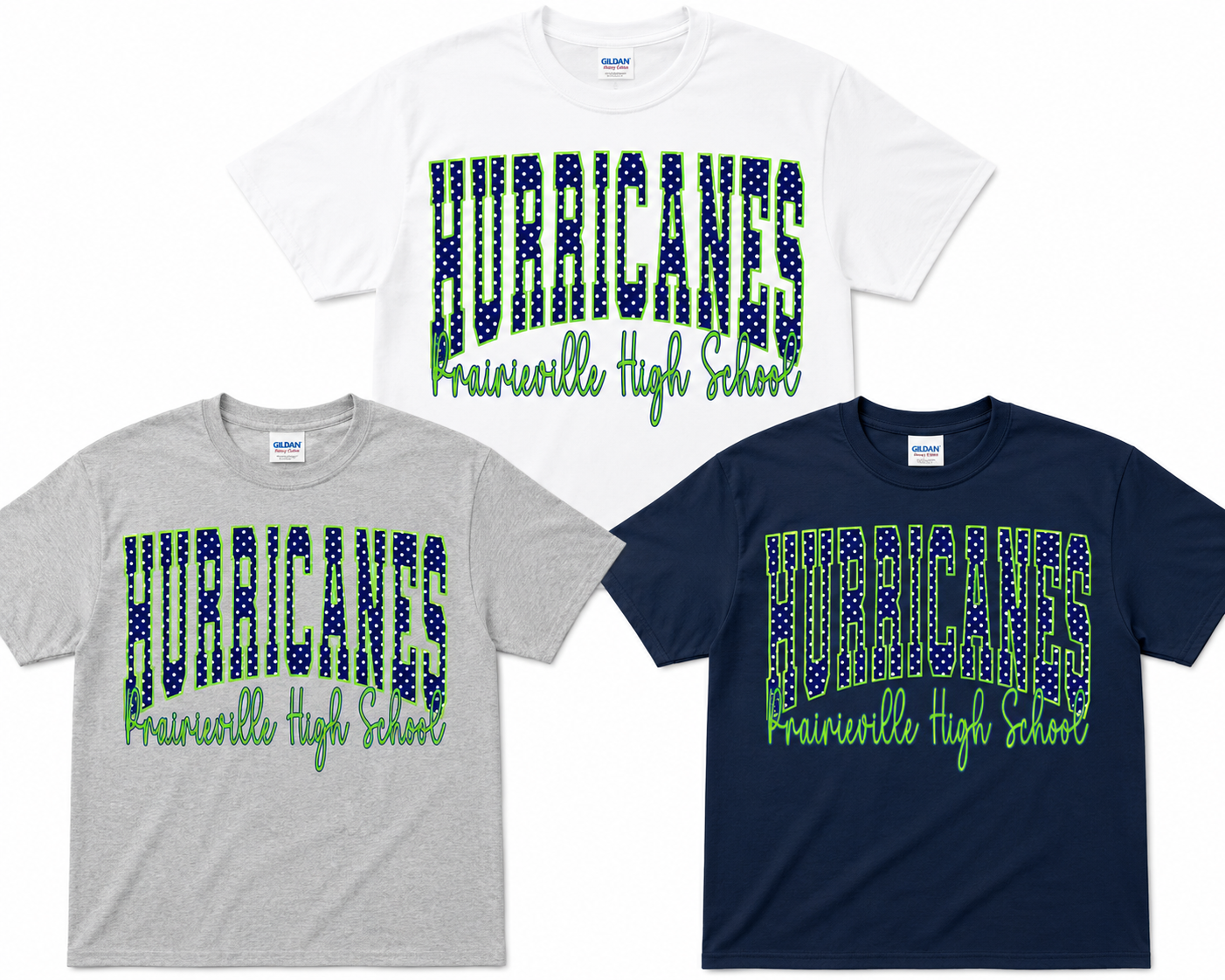 High School Polka Dot Shirts