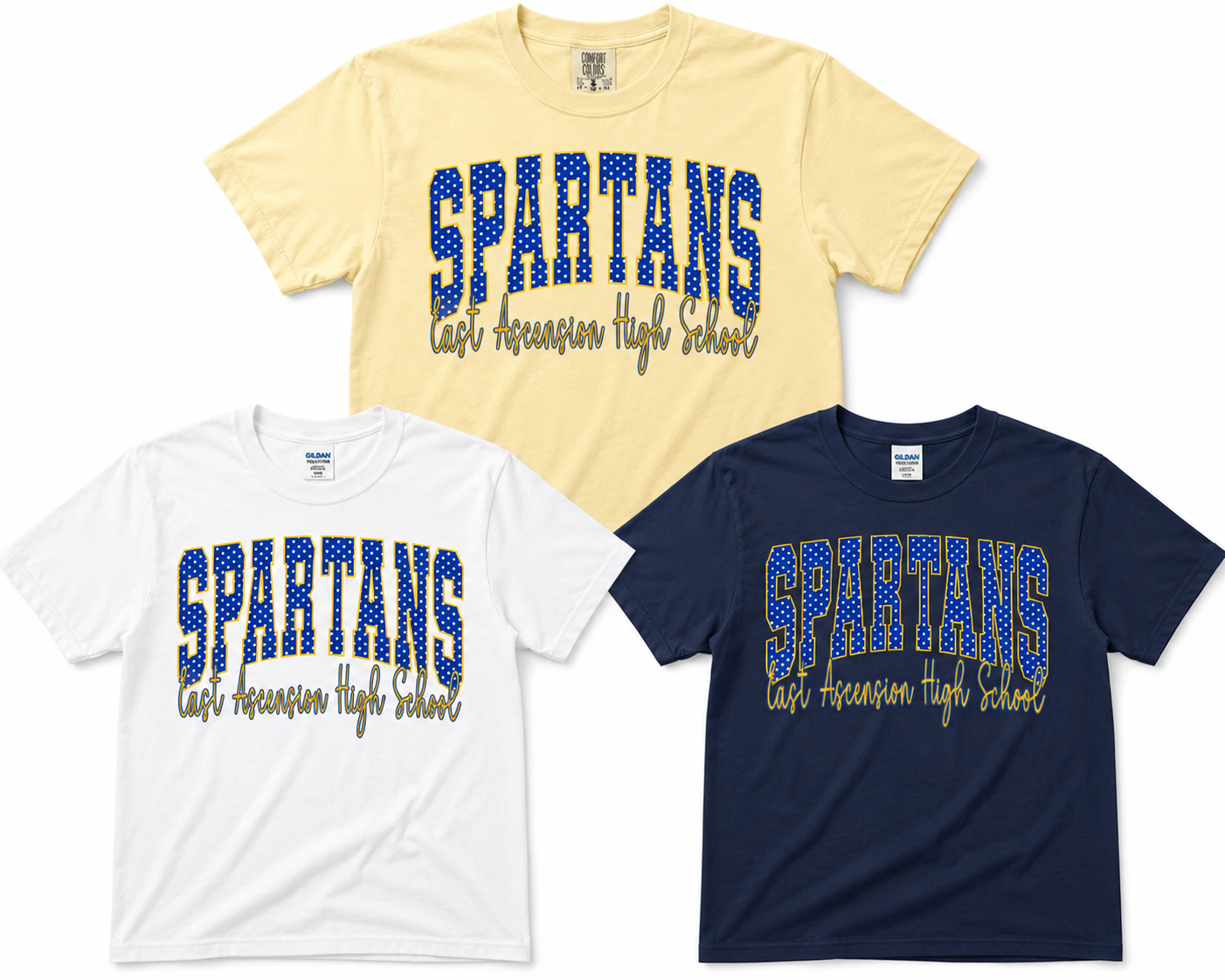 High School Polka Dot Shirts