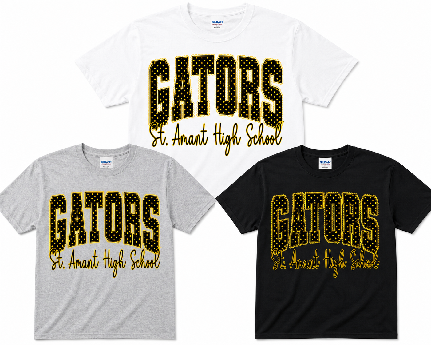 High School Polka Dot Shirts