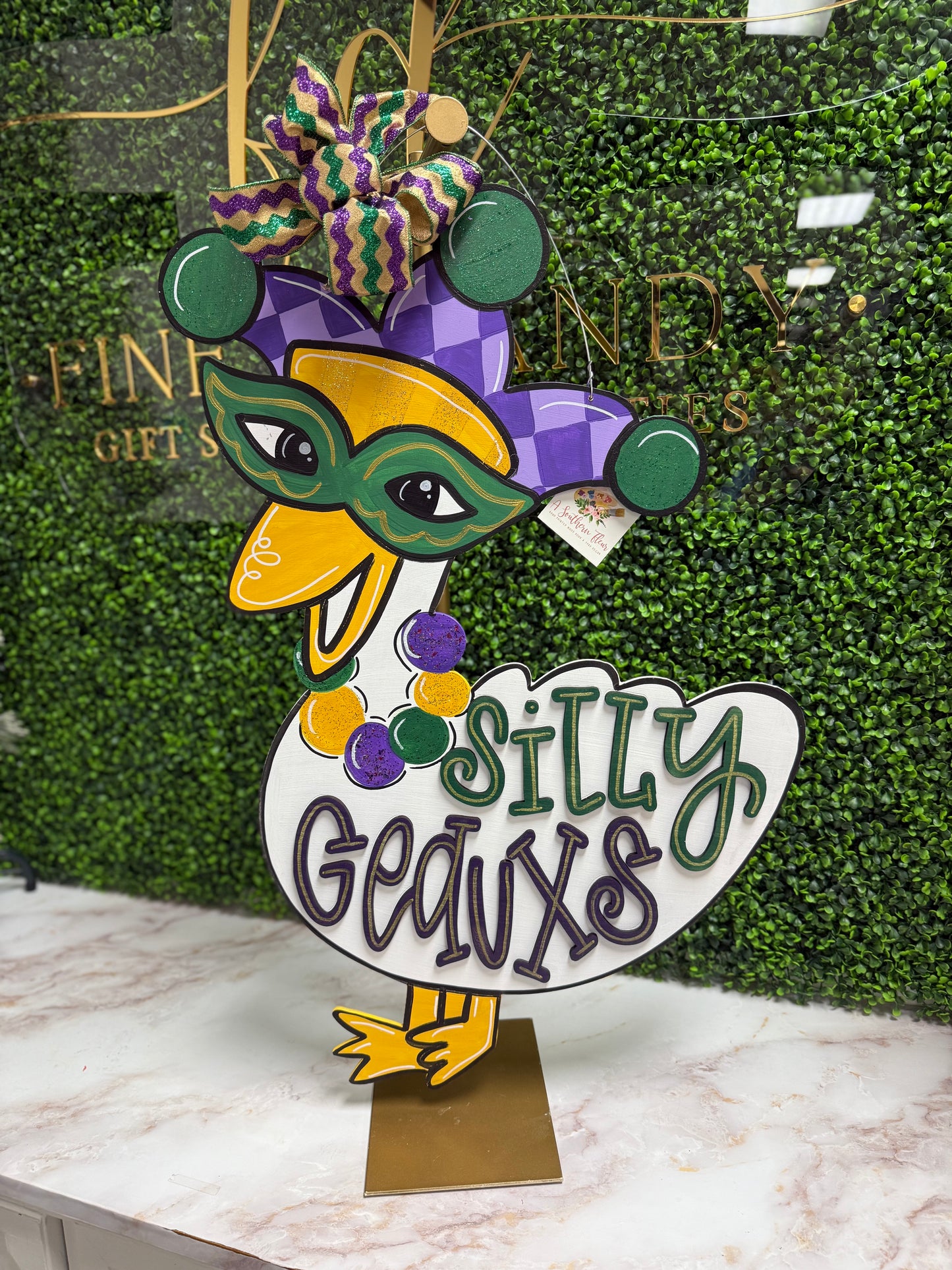 Mardi Gras Door Hangers