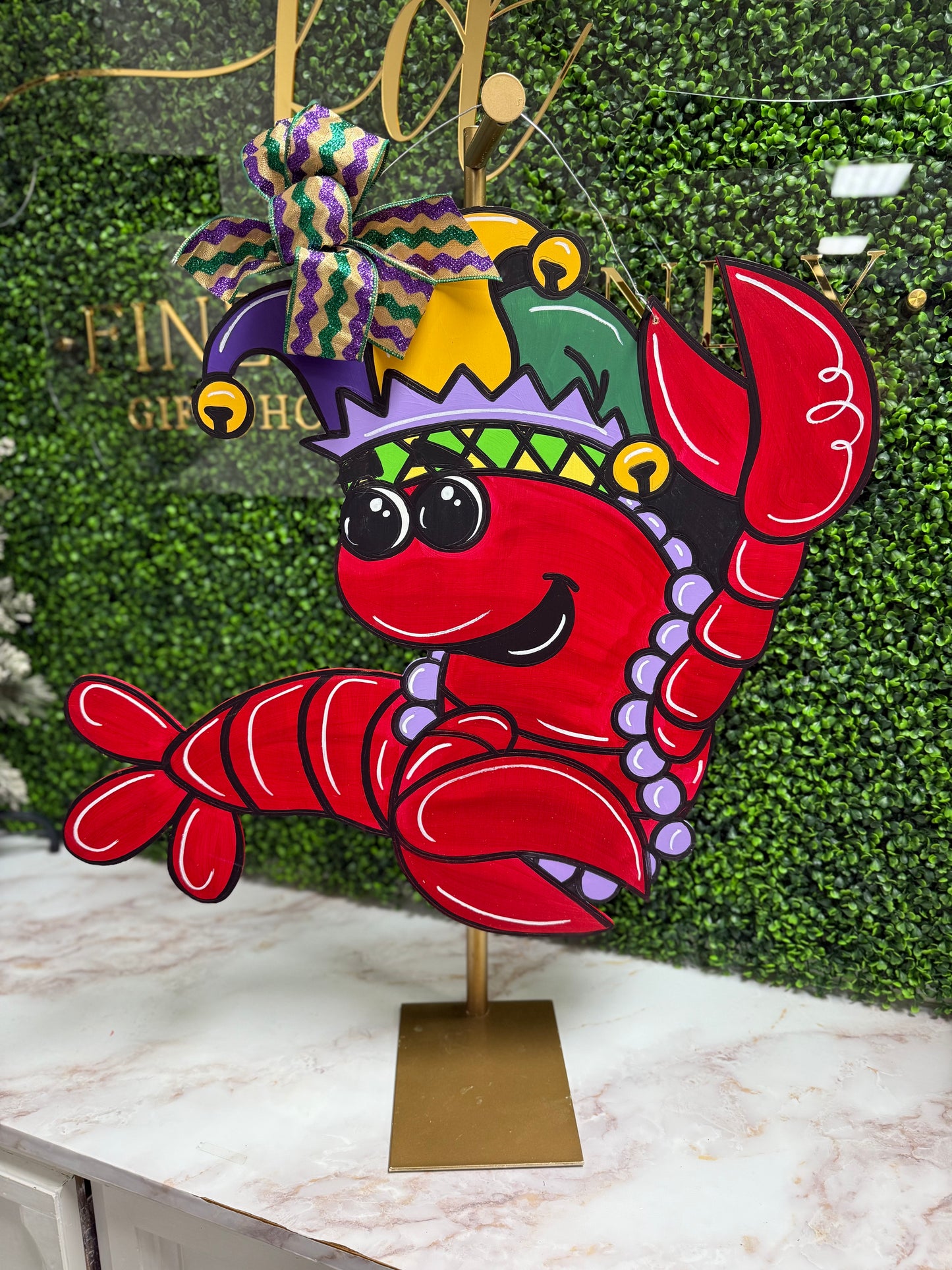 Mardi Gras Door Hangers