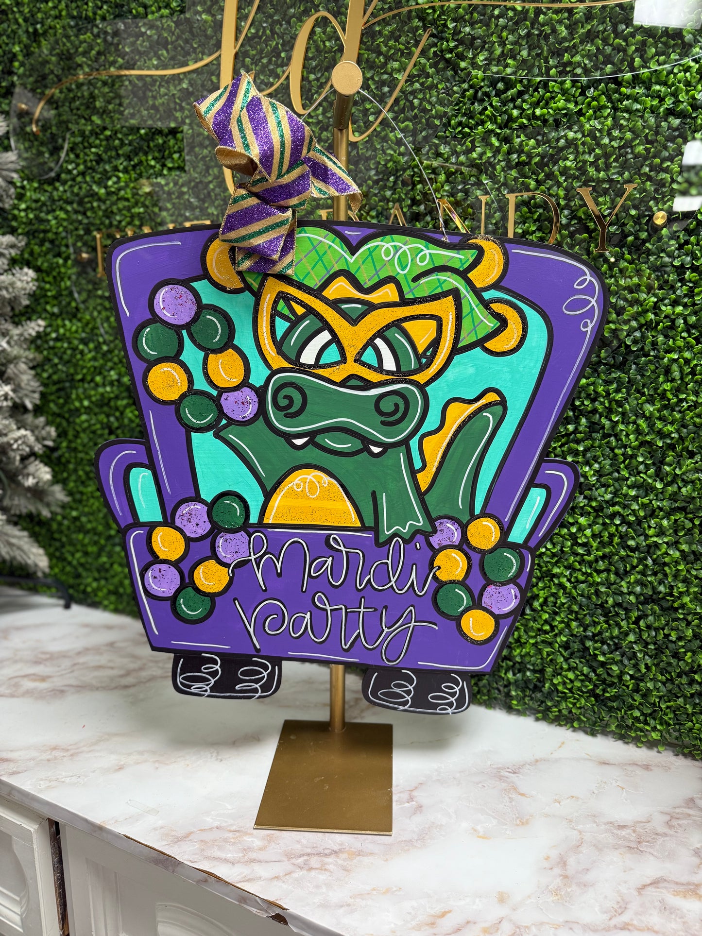 Mardi Gras Door Hangers