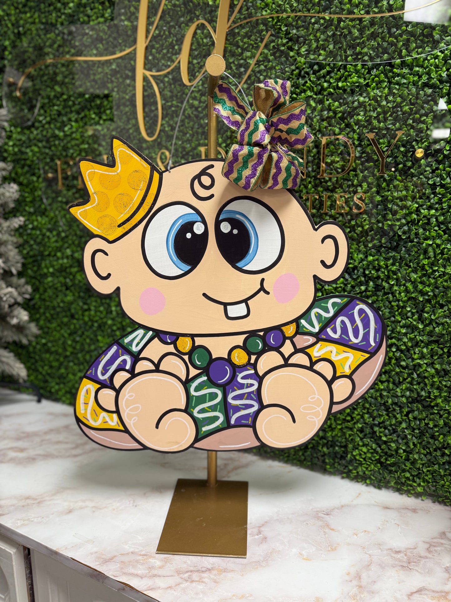 Mardi Gras Door Hangers