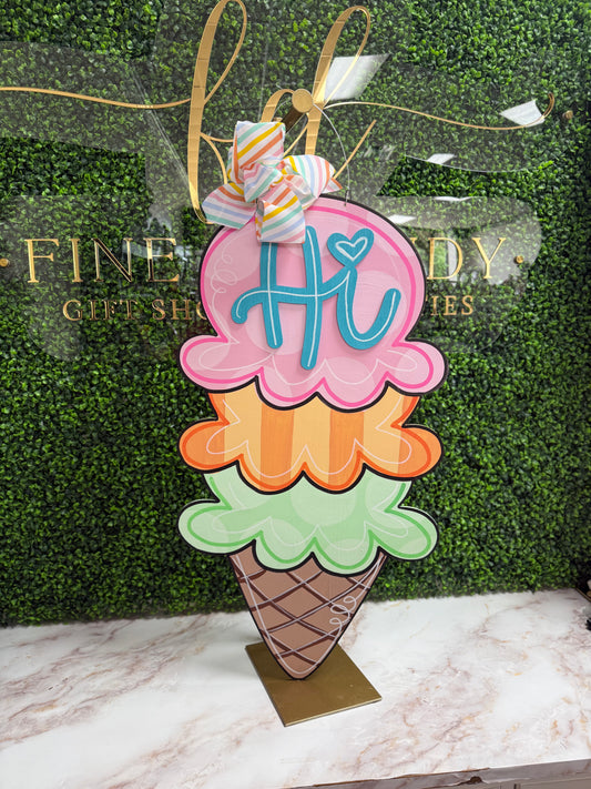 3 Scoops Door Hanger