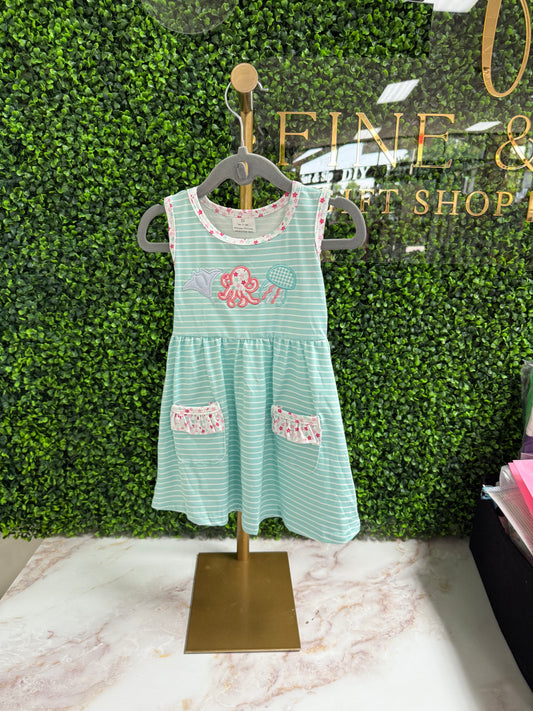 Under the Sea Appliqué Dress