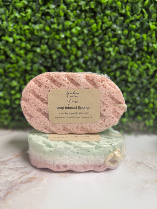 Soap Infused Sponge Fierce