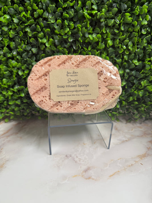 Soap Infused Sponge Bougie