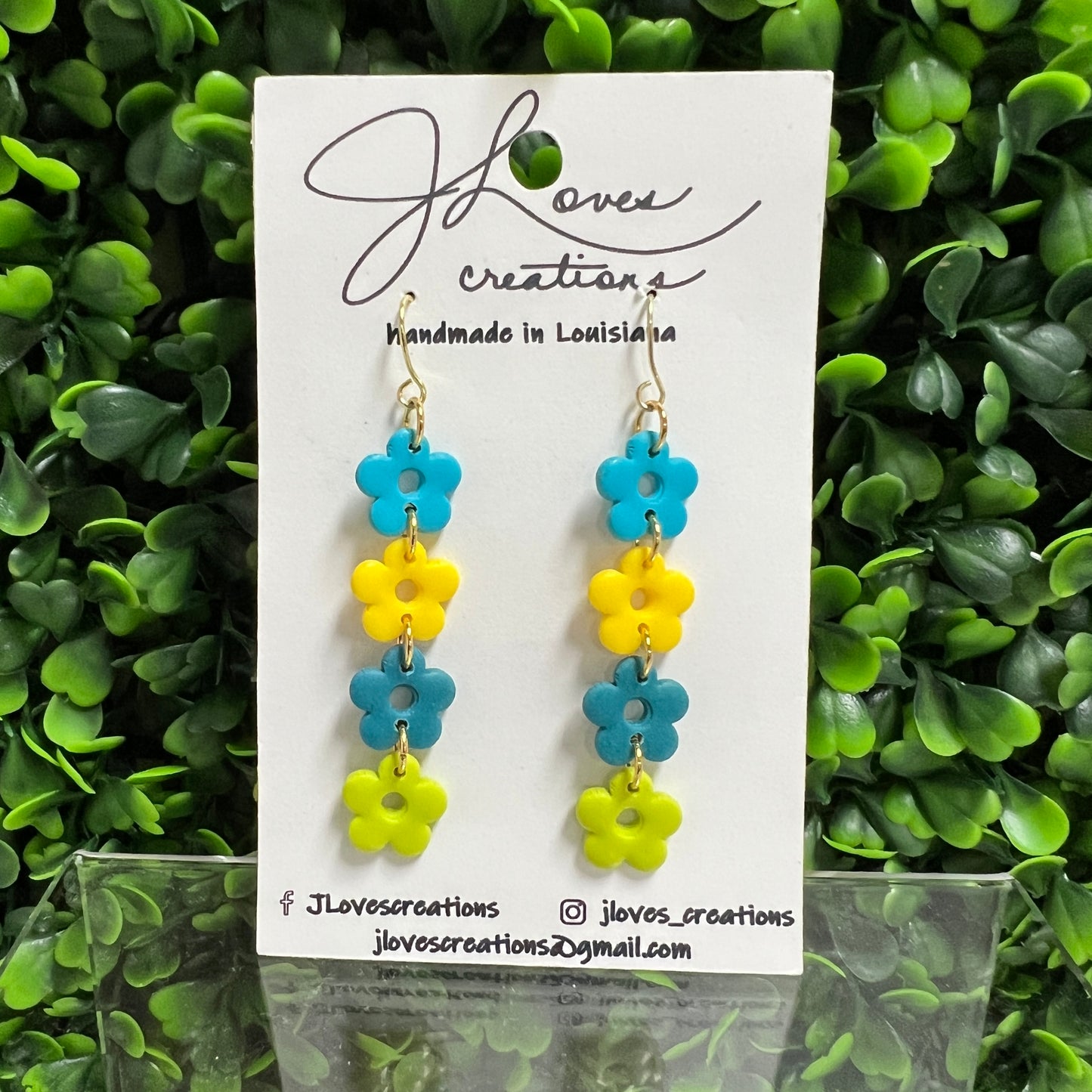 Flower Drop earrings