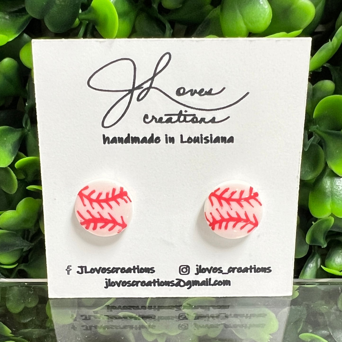 Baseball Mom earrings