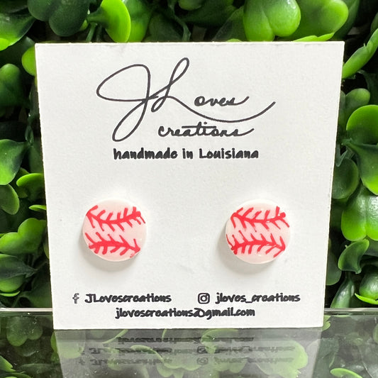 Baseball Mom earrings