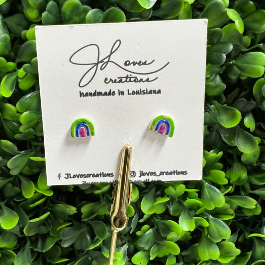 Rainbow Studs
