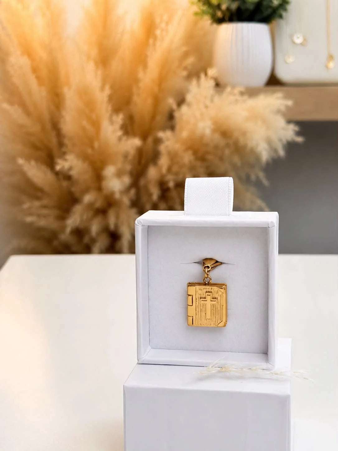 His Word Locket Charm
