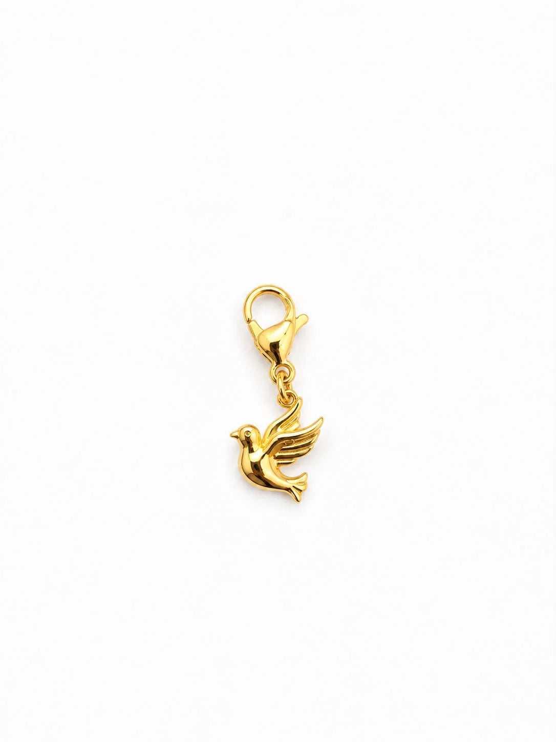 Like A Dove Gold Charm