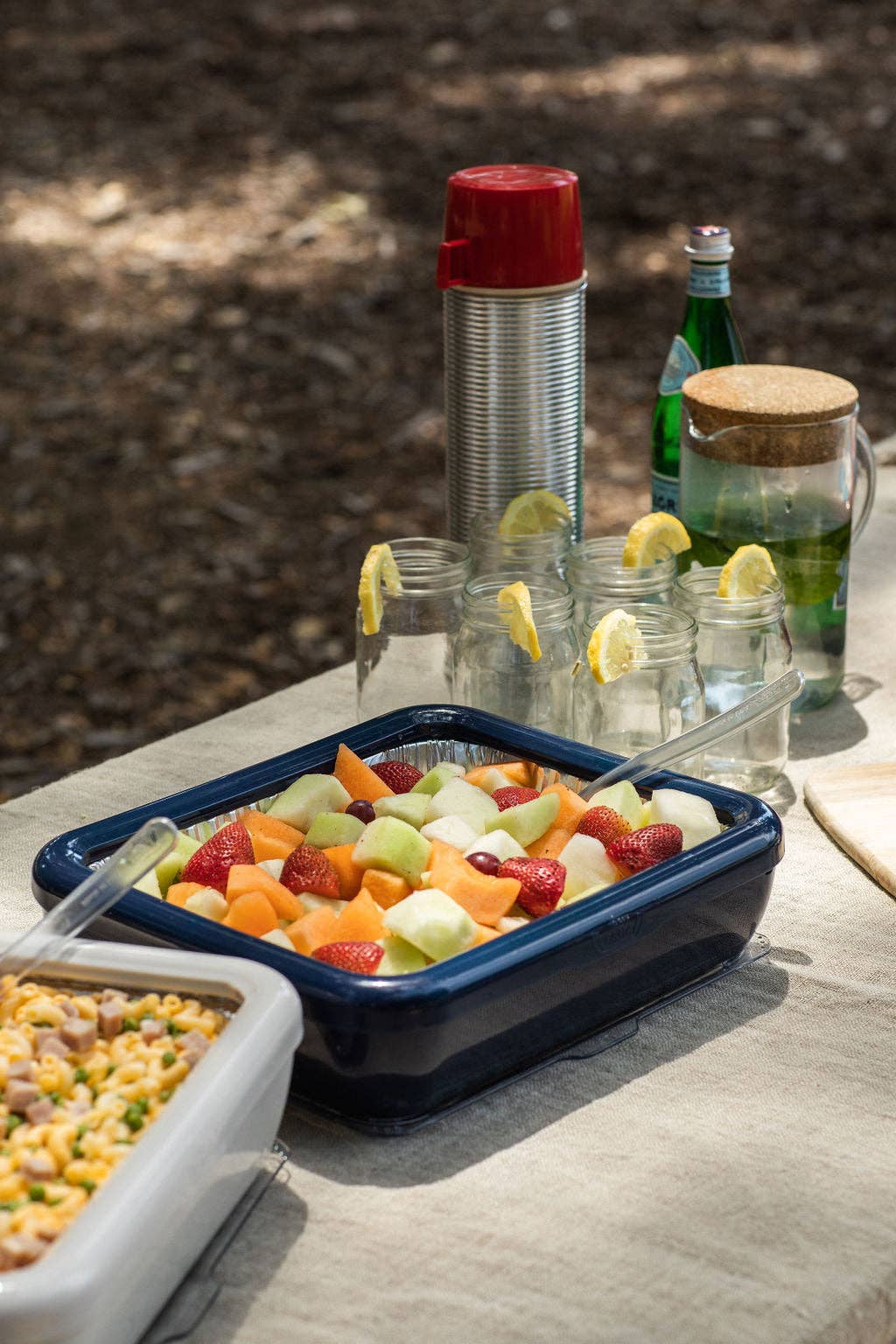 Classic Set - Pan Frame w/ Lid & Serving Spoon - Navy