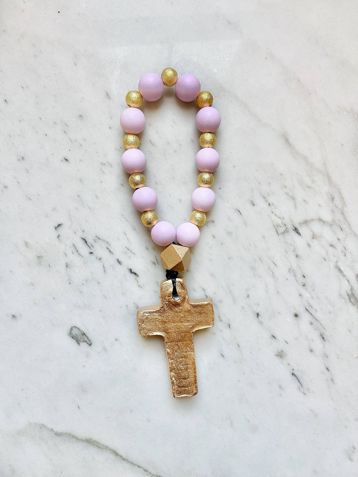 Prayer Beads with Gold