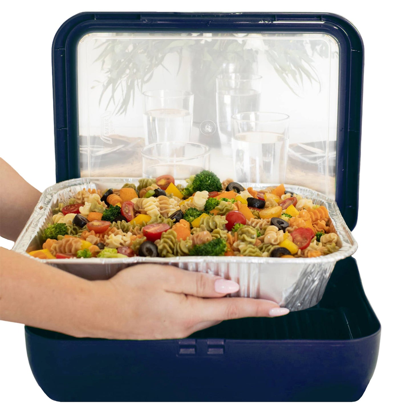Classic Set - Pan Frame w/ Lid & Serving Spoon - Navy