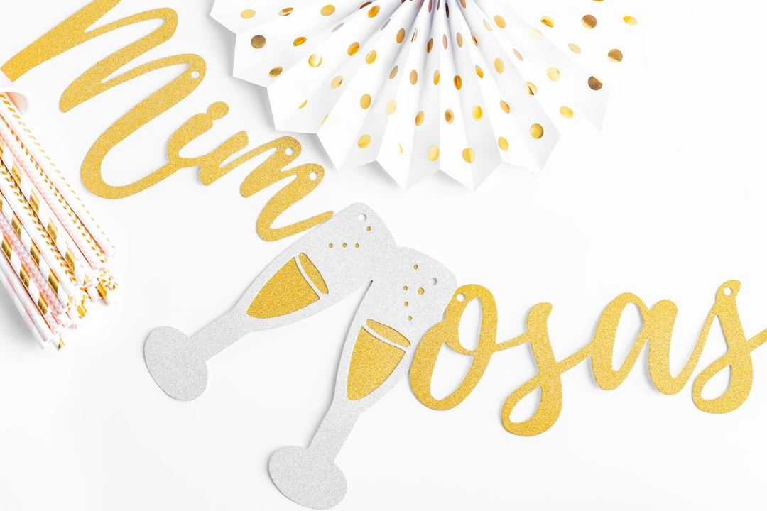 Mimosa Bar Decorations Kit - Bridal Shower & Birthday Party