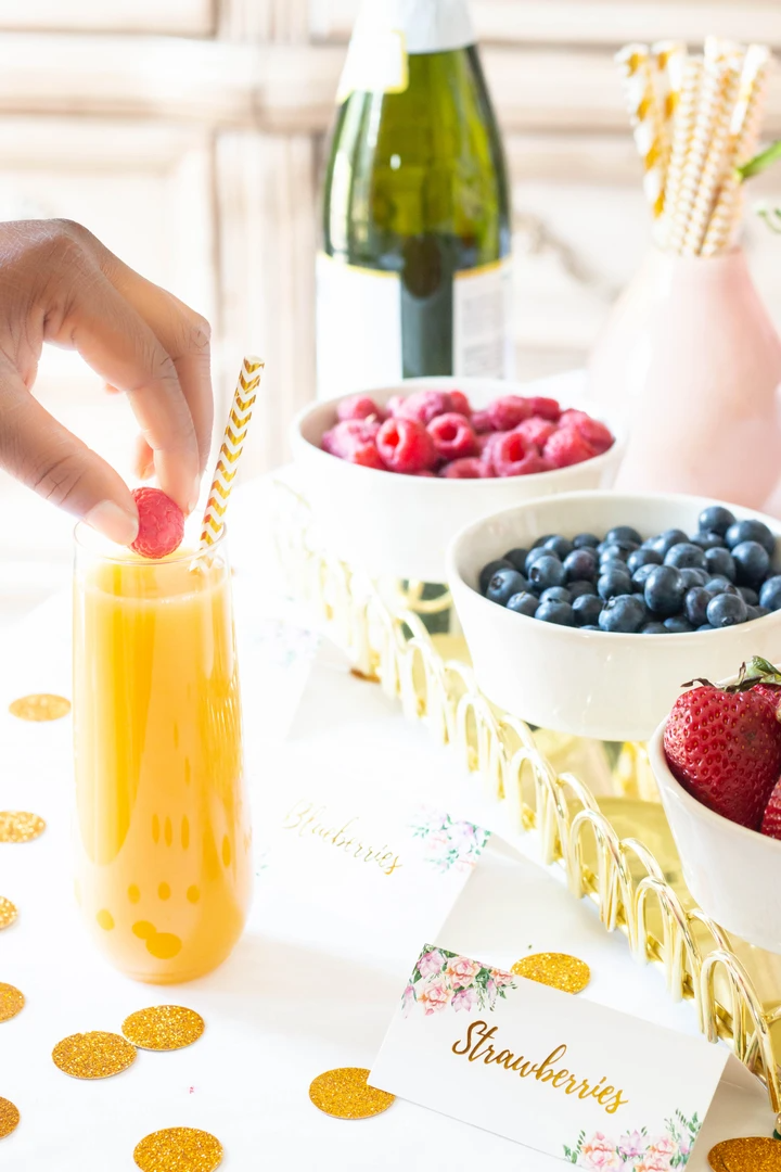 Mimosa Bar Decorations Kit - Bridal Shower & Birthday Party