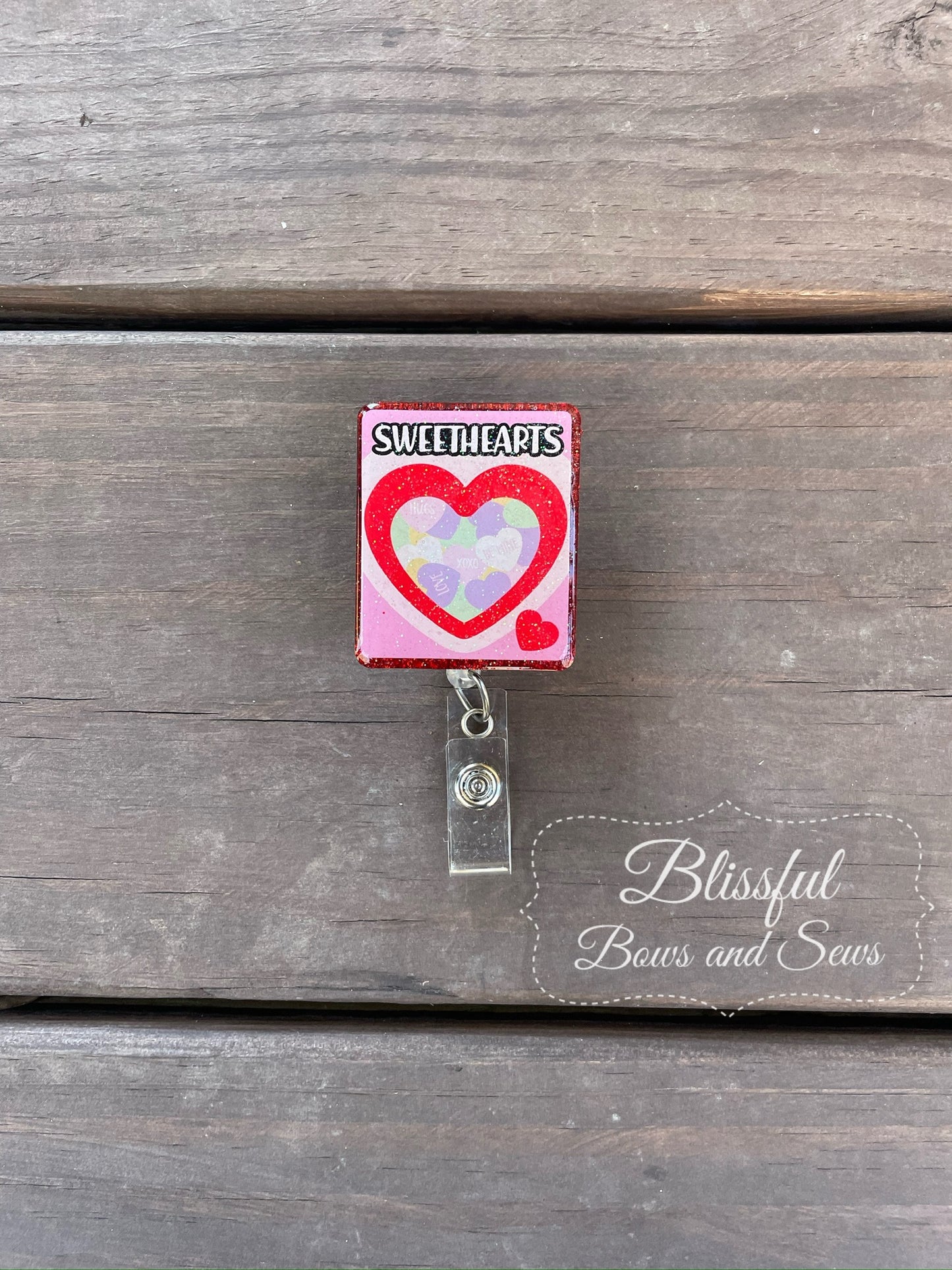 Badge Reel & Toppers - Valentines Day