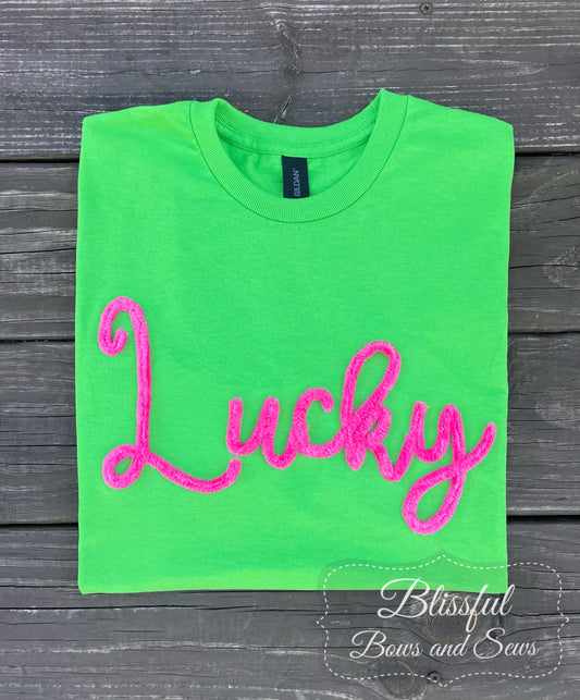 Lucky with Yard T-Shirt
