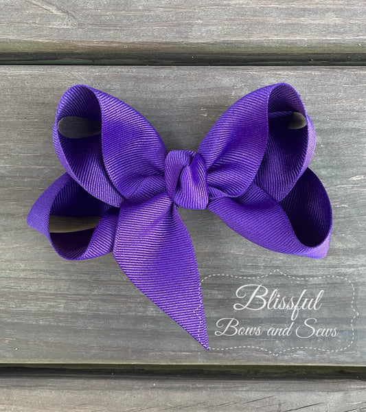 Small Bows - Purple