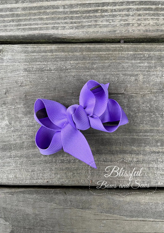 Small Bows Periwinkle
