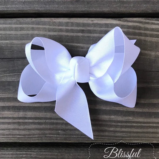 Small Bows - White
